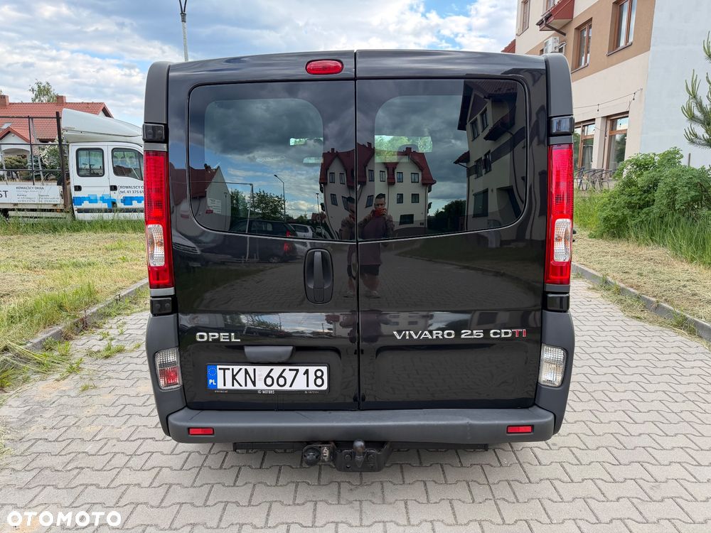 Opel VIVARO L2H1 Długi Klima Dubel Kabina 5os Brygadówka Hak Dźwig - 6