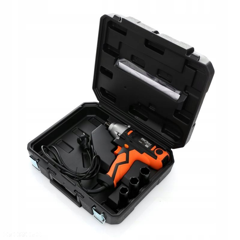 ELEKTRYCZNY KLUCZ UDAROWY 2100W 800Nm 1/2" WALIZKA 3 NASADKI KRAFT KD1557 - 9
