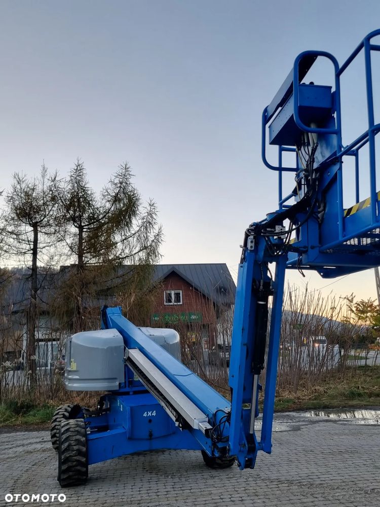 Genie S-45 Zwyżka Podnośnik Teleskopowy terenowy 4x4 wysokość 16 m Silnik DEUTZ jak Nowa IMPORT NORWEGIA 2009r Spalinowo- elektryczna Zadbana. Zero luzów wycieków! Okazja! 2 x Sterowanie maszyną góra i dół - 3