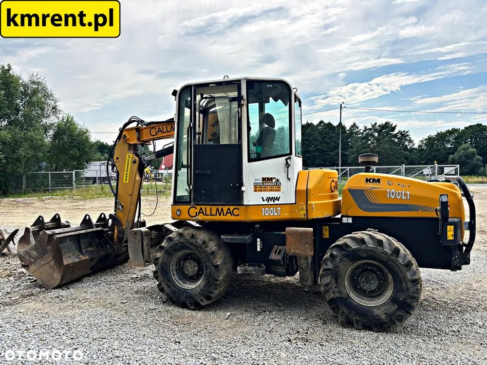 Inny GALLMAC WMW 100L T KOPARKA KOŁOWA 2009R | KOMATSU PW 98, 110, 118, CAT M 312, 313, LIEBHERR A 309, 310, 311, 312, JCB JS 130 - 19
