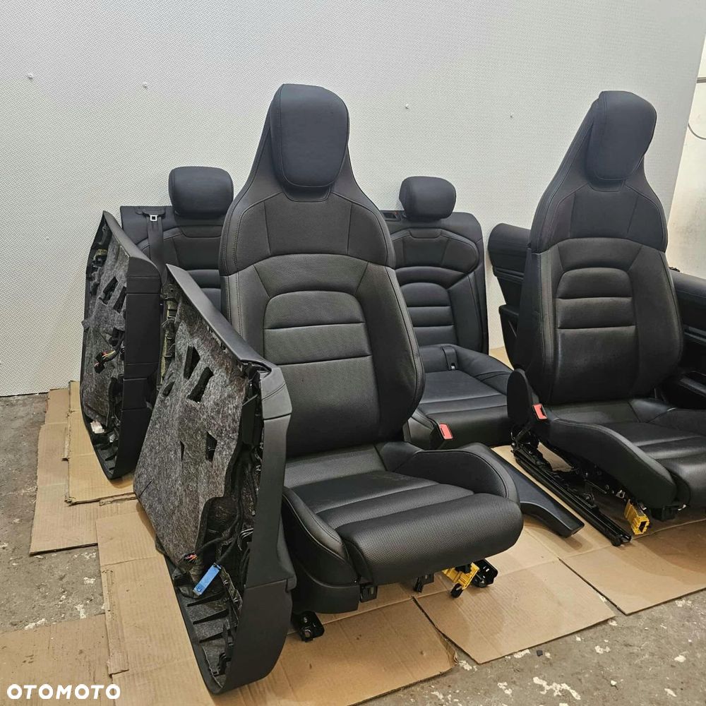 porsche taycan 9j1 fotele siedzenie kanapa wnętrze boczki podłokietnik - 2