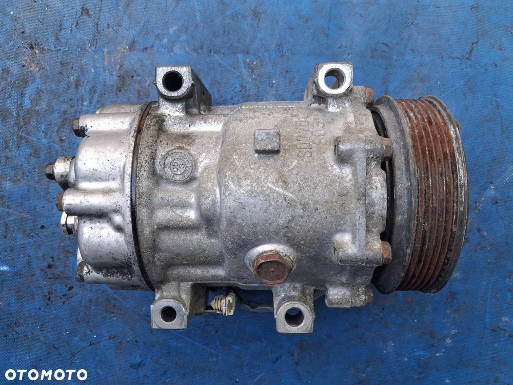 Sprężarka pompa kompresor klimatyzacji FORD VOLVO 1.8 2.0 TDCI Diesel Sanden SD7V16 3M5H-19D629-HD Ford Focus MK2 Kuga Mondeo Galaxy C-Max S-max Volvo C30 S40 V50 - 3