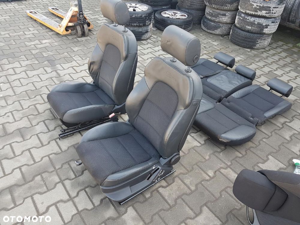 AUDI A3 8P S-LINE FOTELE PÓŁSKÓRY KANAPA 5D SPORTBACK - 4