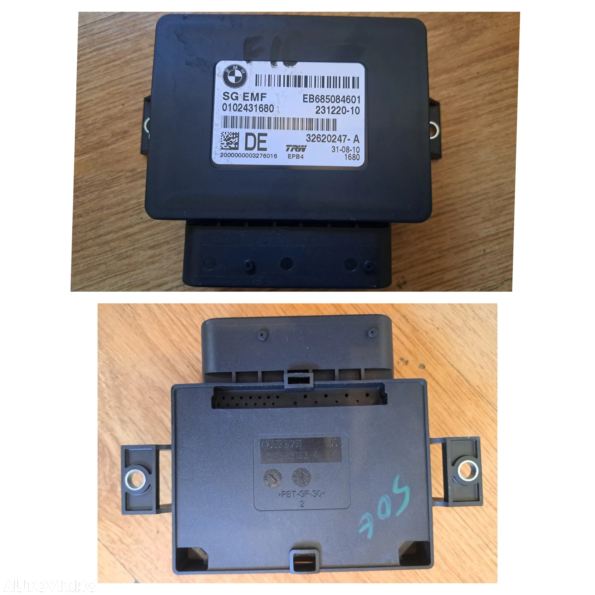 modul pompa combustibil EK-M3 Helbako ECU modul USU modul led far bmw F10 F11 calculator frana de mana SG EMF calculator motor bmw x1 facelift modul de control al zonei picioarelor FRM III - 5