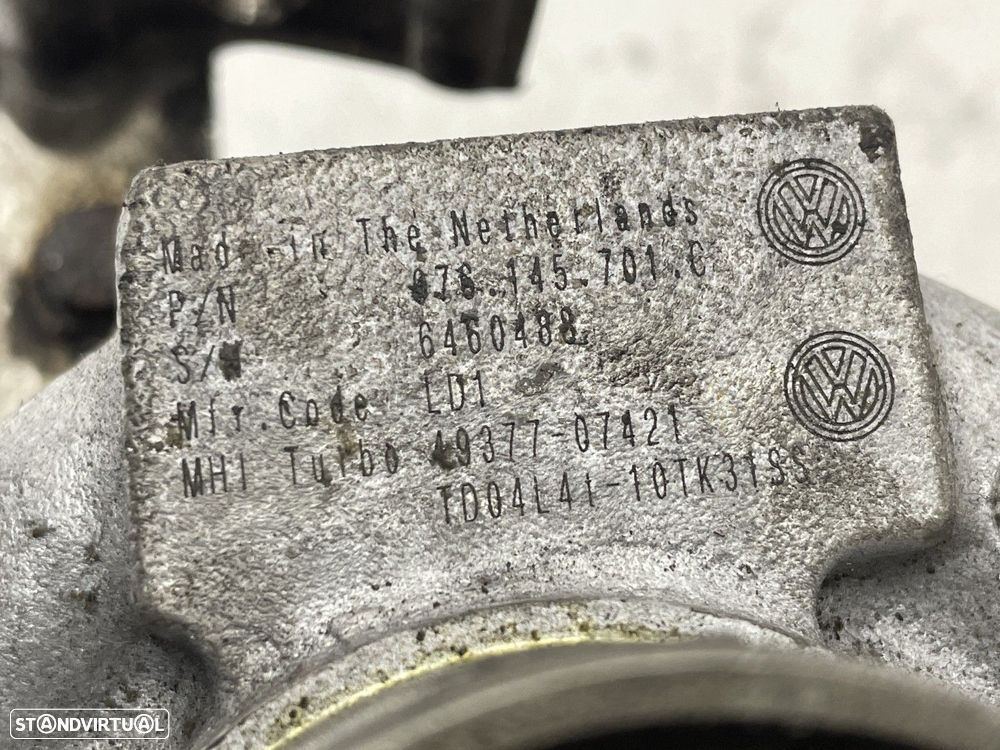 Turbo VW CRAFTER 30-35 Bus (2E) 2.5 TDI 2006 - 2011 REF. 076145701C 076 145 701... - 4