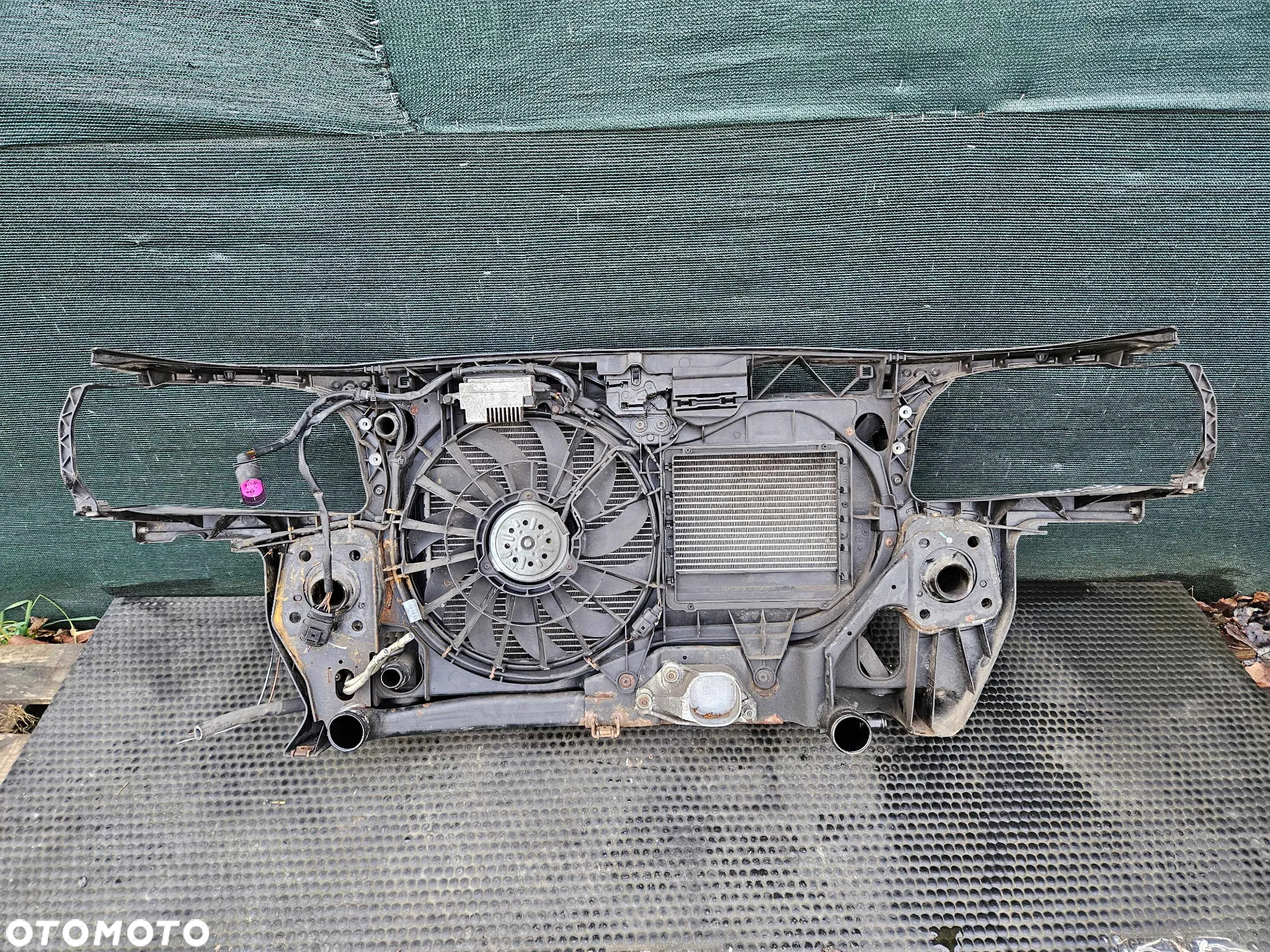 Pas Przedni 8E0805594E Wzmocnienie Czołowe Belka Zderzaka Chłodnice Wentylator 2.0 TDI 140KM AUDI A4 B7 - 18