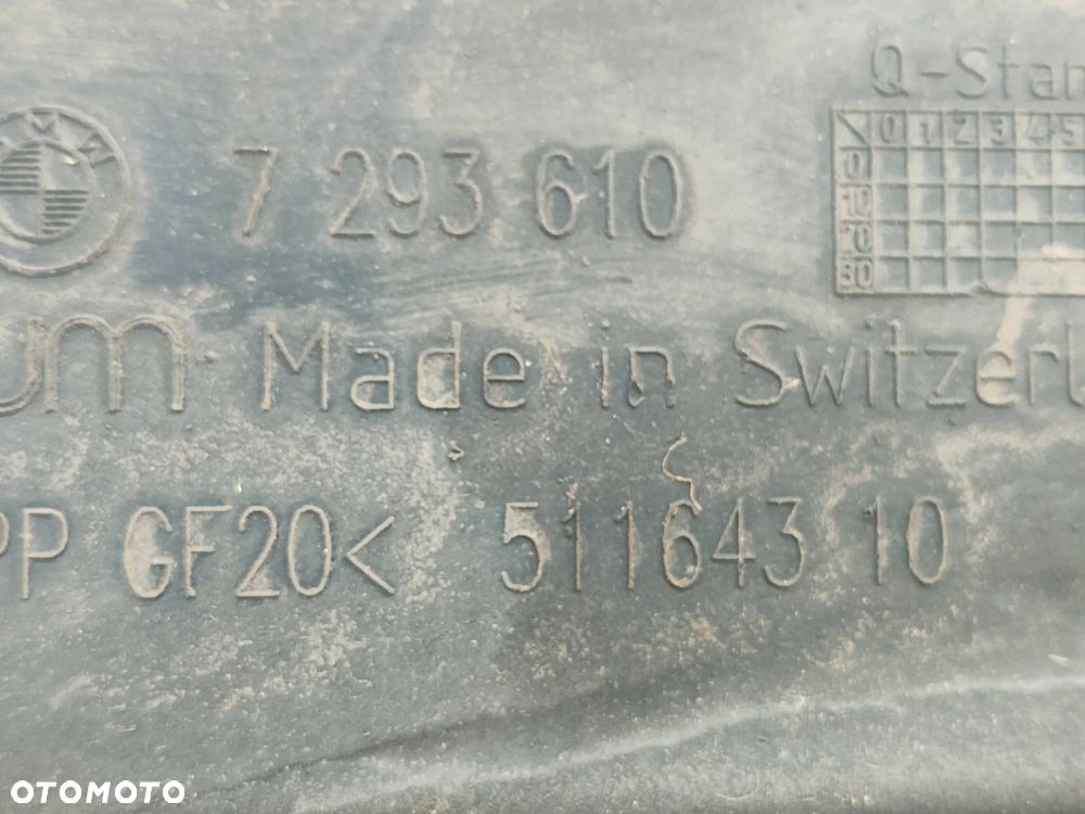 BMW F30 F32 Osłona podwozia tył tylna pod zderzak 7293610 - 5
