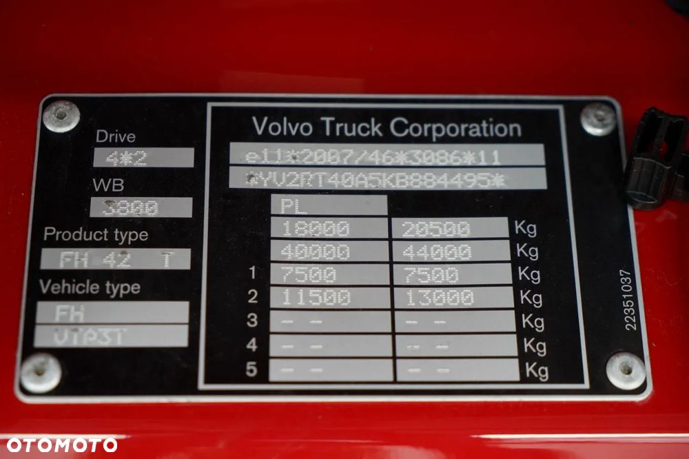 Volvo FH 500 / HYDRAULIKA / I-SHIFT / EURO 6 - 37