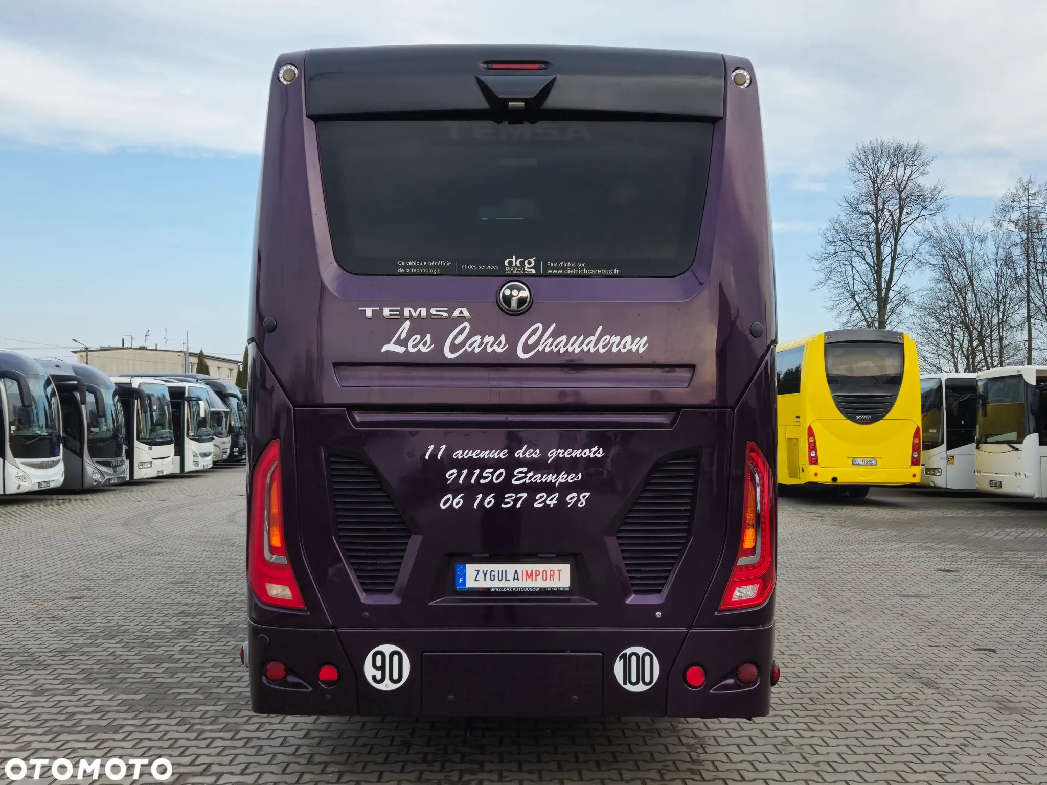 Temsa HD 12 / SPROWADZONA Z FR / 57 MIEJSC / EURO 6 - 9