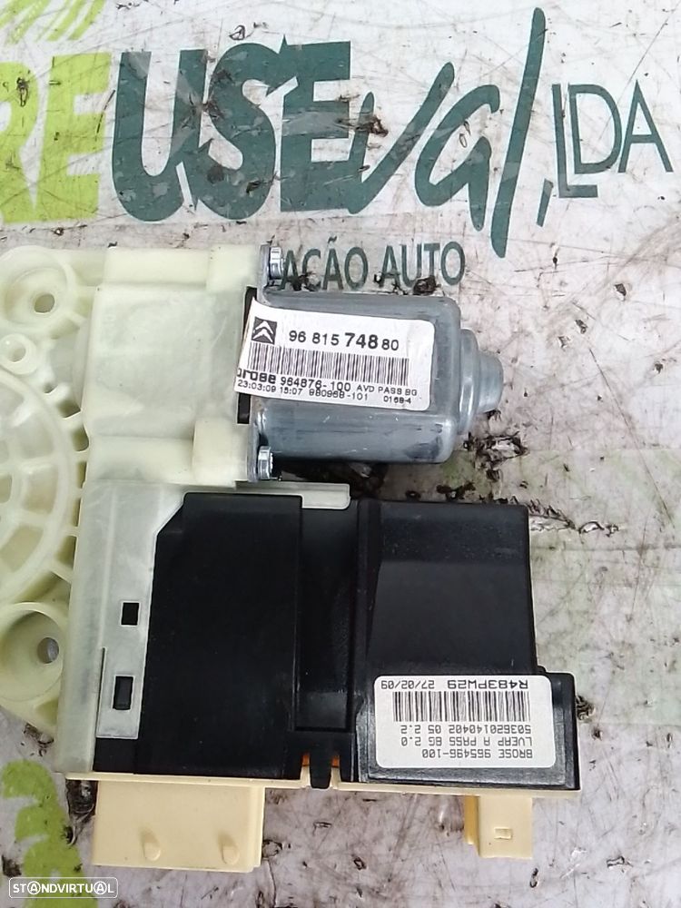 Motor De Elevador Fr Dta Citroen C4 I (Lc_) - 2