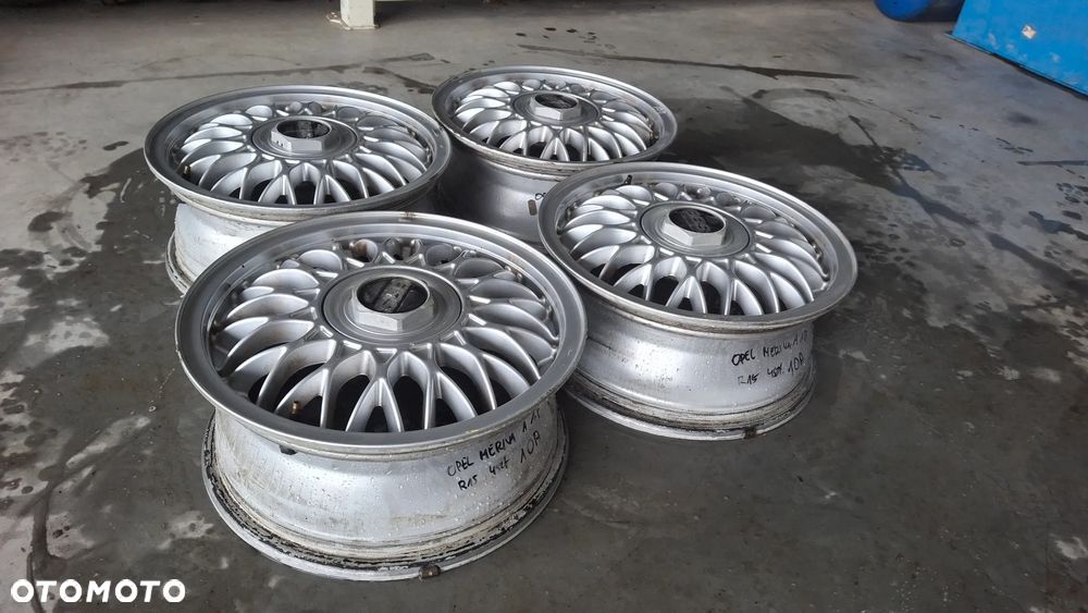 4szt Oryginalne Felgi Aluminiowe VW BBS 15" 4x100 ET45 6J OEM 1H0601025L Golf III Vento Montaż Wysyłka 10A - 7