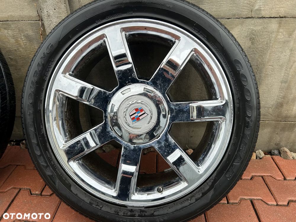 CADILLAC ESCALADE III 6,2 V8 2006-2014 FELGI ALUMINIOWE ALUFELGI 22" CHROM CHROMOWANE KOŁA LETNIE 285/45R22 - 7