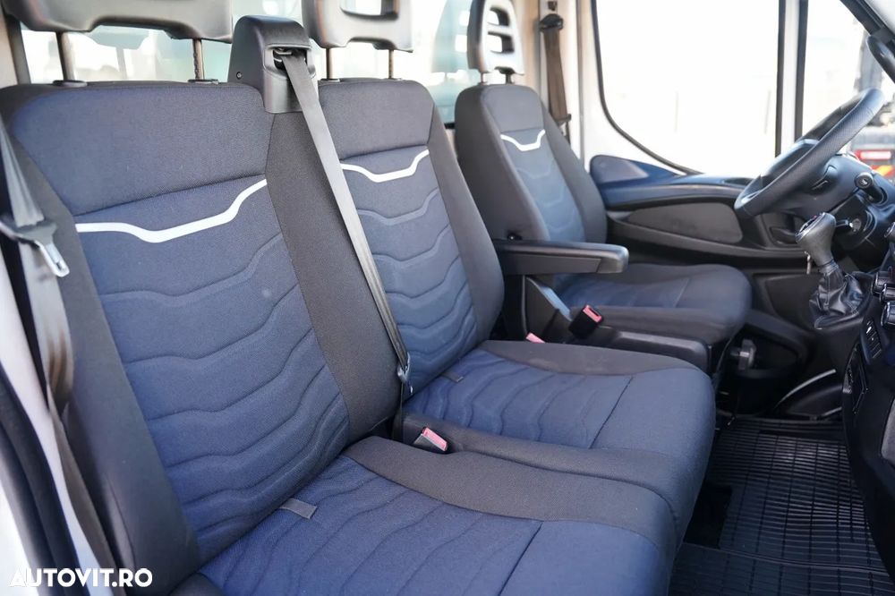 Iveco DAILY 70-180 / BASCULATOR SPATE 2.8 M / MTA: 7.0 T / BLOCARE PUNȚI / DUBLU / HI-MATIC - 33