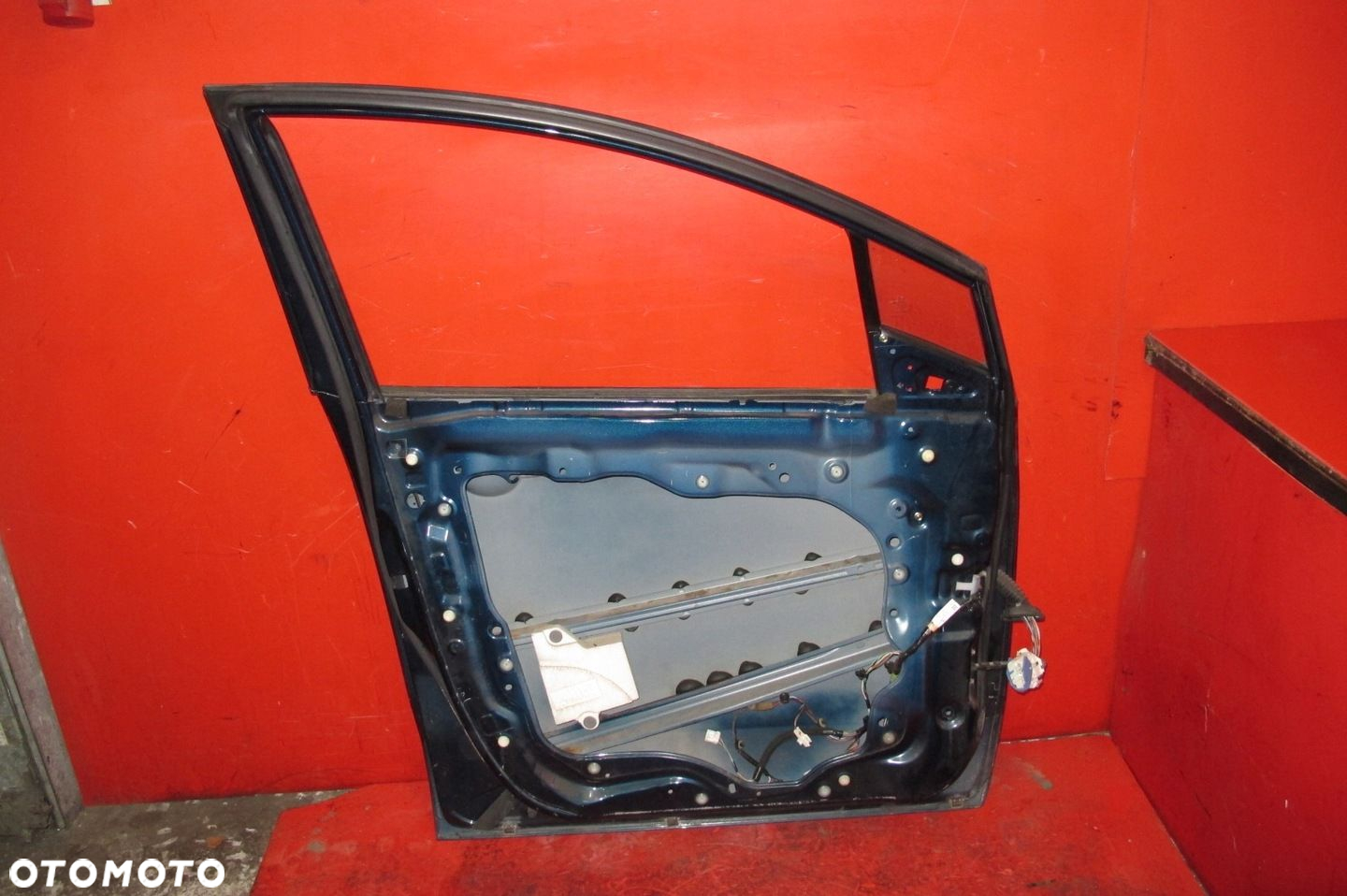 MAZDA 5 CR CR 05- DRZWI LEWE PRZÓD PRZEDNIE NIEBIESKIE 32C - 6