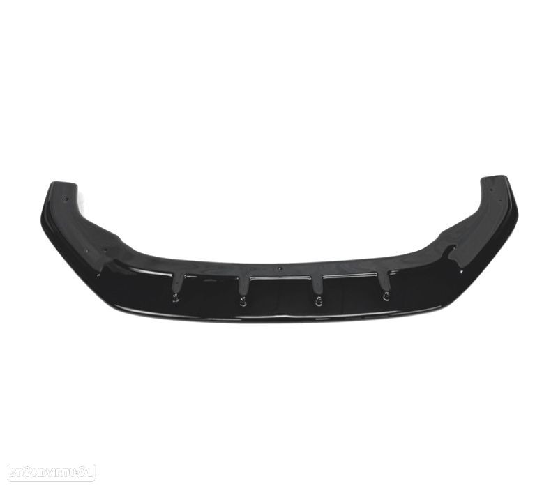 SPOILER LIP VOLKSWAGEN VW GOLF 7.5 GTI R 17-20 LOOK CS PRETO BRILHANTE - 2