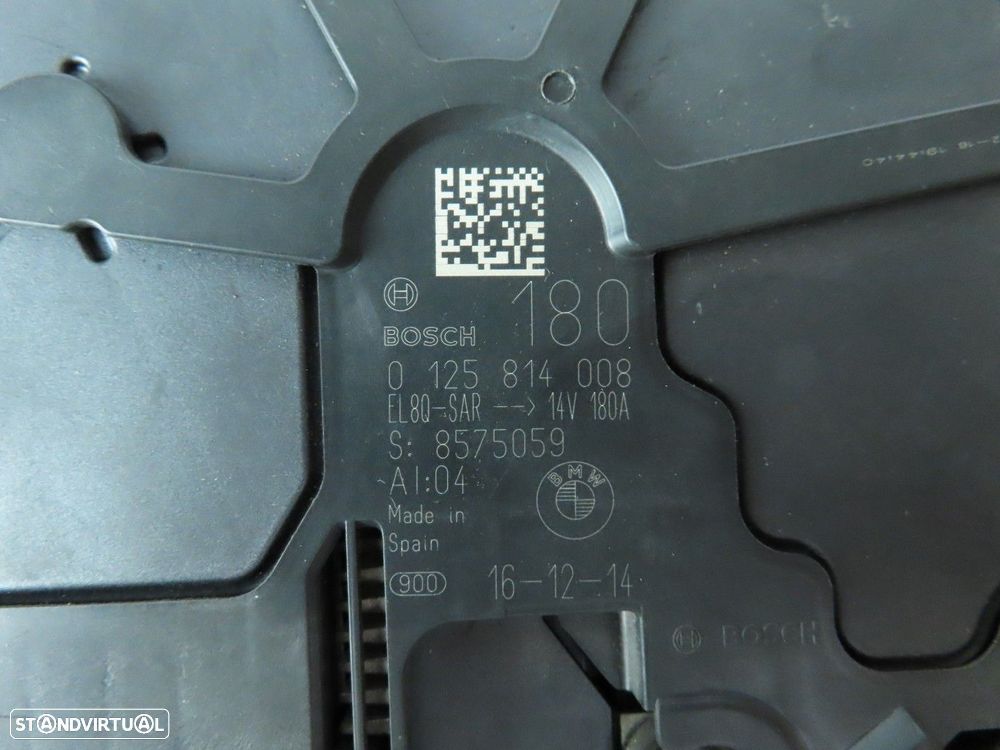 Alternador 180AH Seminovo/ Original BMW 7 (G11, G12)/BMW 5 (G30, F90)/BMW 5 Tour... - 4