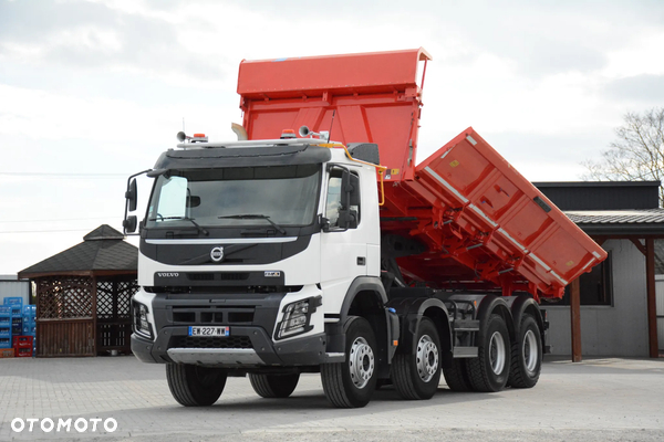 Volvo FMX 460 / 2018r / 8x4 / Meiller / Nowe opony / Hydroburta
