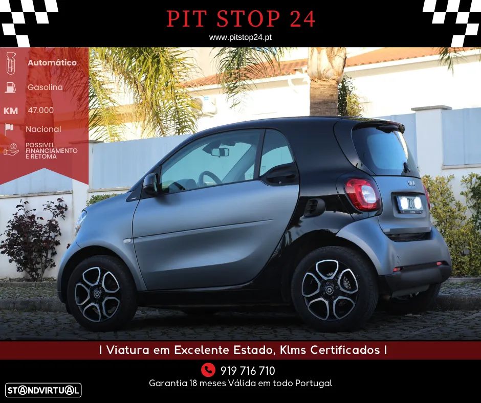 Smart ForTwo Coupé 1.0 Prime 71 Aut. - 4