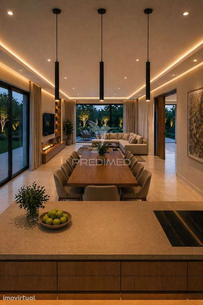 Moradia Térrea de Luxo | 5.000m² | Piscina | Ginásio | Cinema Priva... - Grande imagem: 5/38