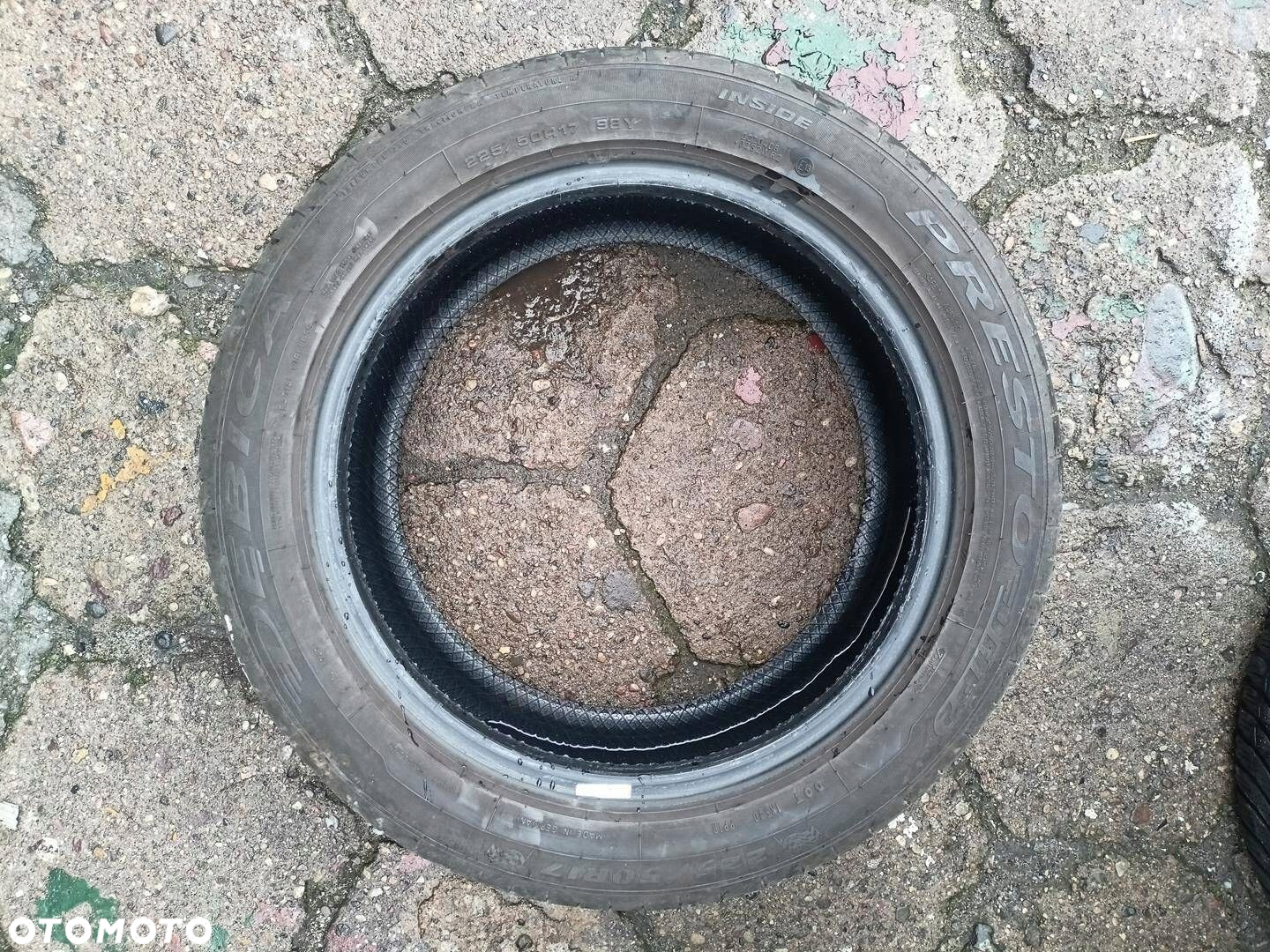 225/50R17 Dębica Presto UHP 2 komplet opon lato 6,0mm - 6