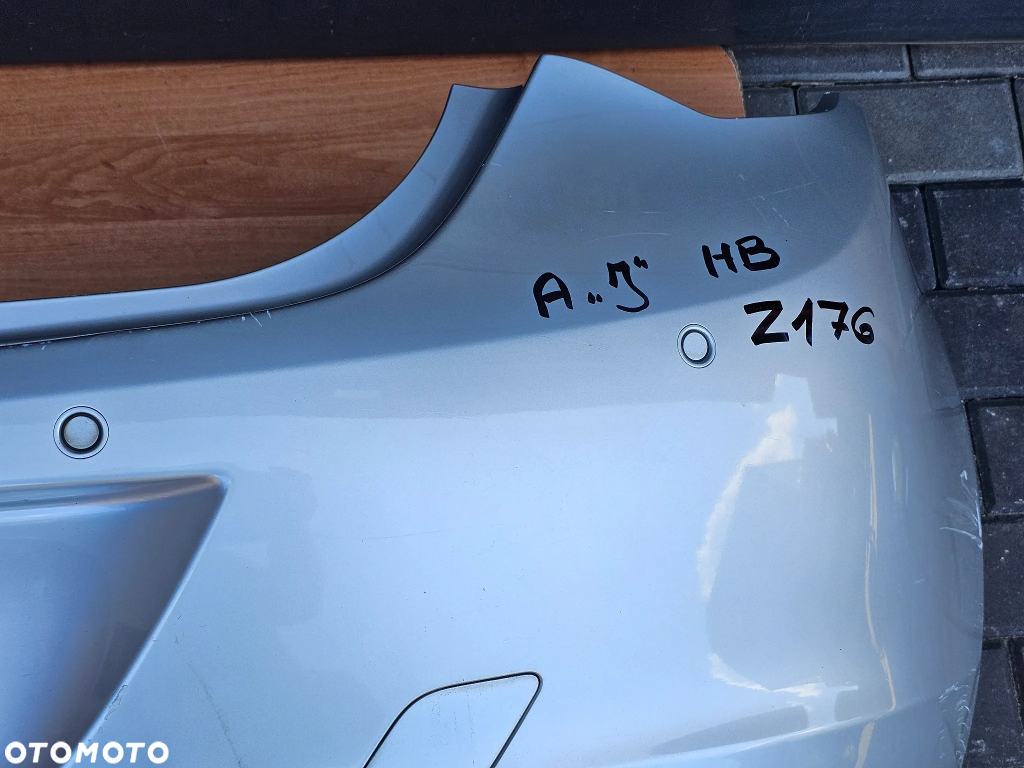 ZDERZAK TYŁ TYLNY OPEL ASTRA J HATCHBACK 5D Z176 PDC PRZED LIFT KOMPLETNY - 5