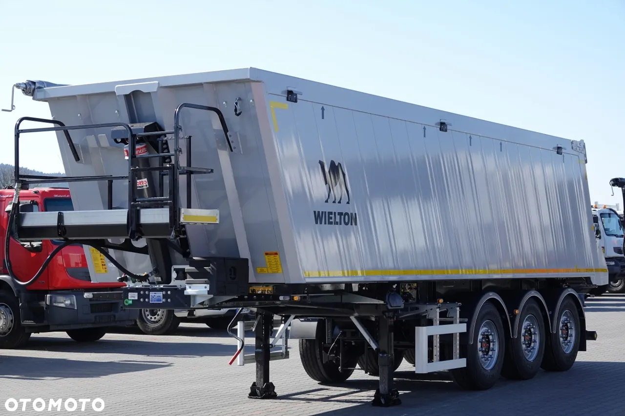 Wielton WYWROTKA ALUMINIOWA 36 M3 / KLAPA / FABRYCZNIE NOWA 2025 ROK / PODŁOGA 7MM / OŚ PODNOSZONA / DOSTĘPNA OD RĘKI - 3