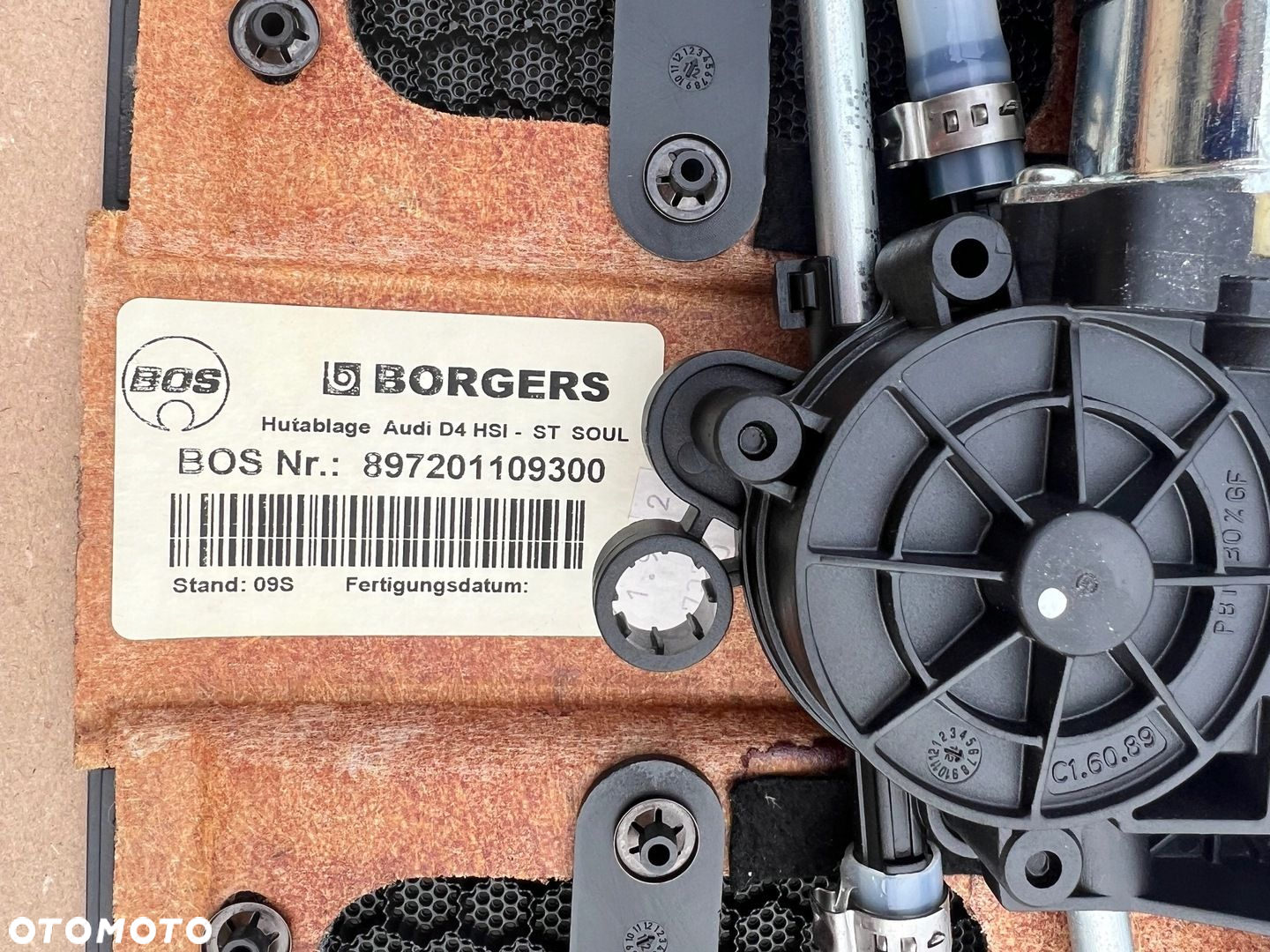 AUDI A8 D4 LONG PÓŁKA ROLETA BAGAŻNIKA ELEKTRYCZNA 4H4863412B - 5