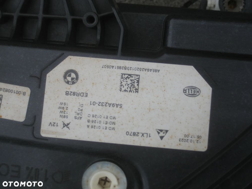 bmw x1 u11 ix1 22-26r lampa przód prawa lewa full led 5a9a231 5a9a232 elektryk - 9