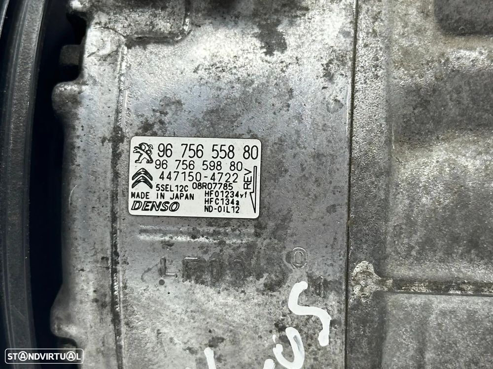 Compressor Ar Condicionado -Citroen C4 Cactus (2014) - 6