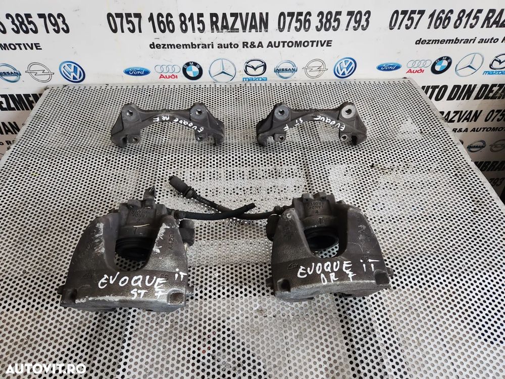 Etrieri Etrier Calaret Suport Etrier Stanga Dreapta Fata Land Rover Range Rover Evoque Discovery Sport Jaguar E/F Pace 2.0 D Ingenium An 2015-2016-2017-2018-2019 Dezmembrez Range Rover Evoque Facelift An 2015-2016-2017-2018-2019 2.0 D Automat 4x4 Volan Stanga - Dezmembrari Arad - 5