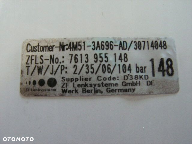 FORD C-MAX 1,6 16V POMPA WSPOMAGANIA 03-12 - 7