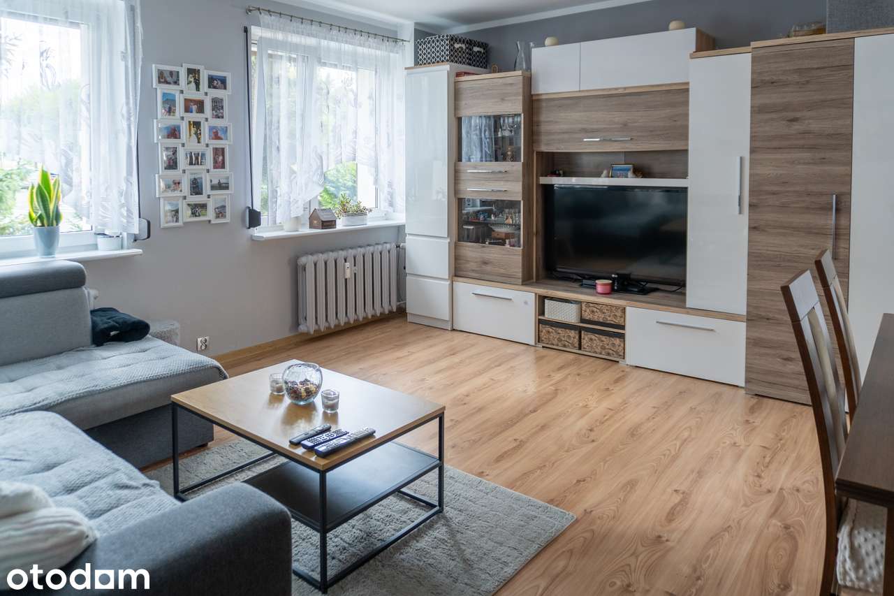 Komfortowe mieszkanie 3 pokojowe, parter z balkonem - bez pośrednika