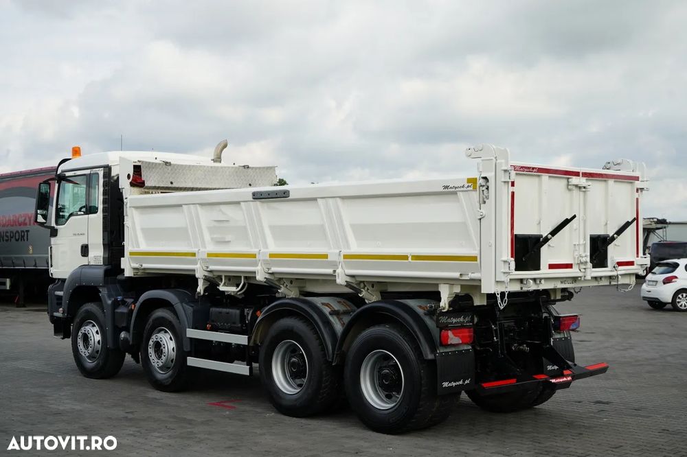 MAN TGS 35.420 / 8X4 / BASCULATOR CU 2 LATE / MEILLER KIPPER / HIDROBRAT / AUTOMAT / EURO 6 - 18