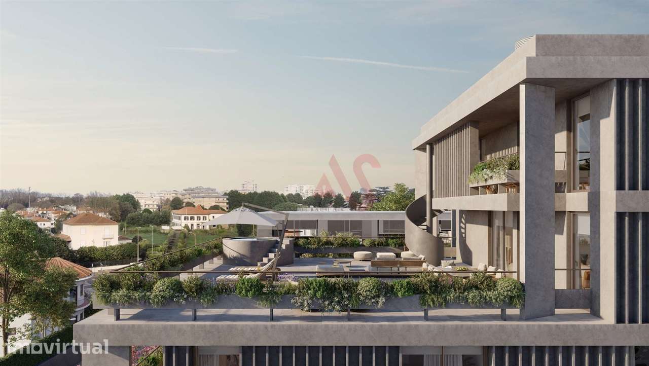 Apartamento T4 Duplex com jacuzzi em construção no Empreendimento Paul - Grande imagem: 2/15