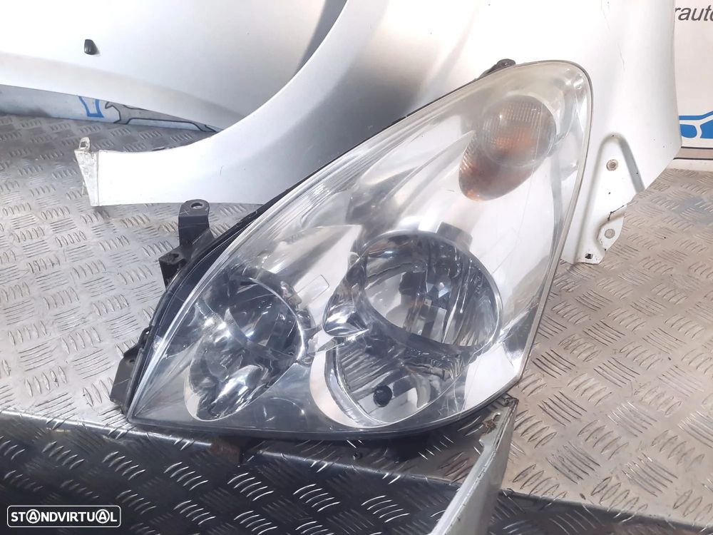 FRENTE COMPLETA TOYOTA COROLLA VERSO E12 CAPOT PARACHOQUES GUARDA-LAMAS OTICAS RADIADOR VENTILADOR - 17