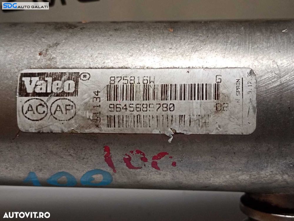 Racitor Gaze EGR Citroen C4 1 2.0 HDI 2004 - 2008 Cod 9645689780 875816W [M7175] - 3