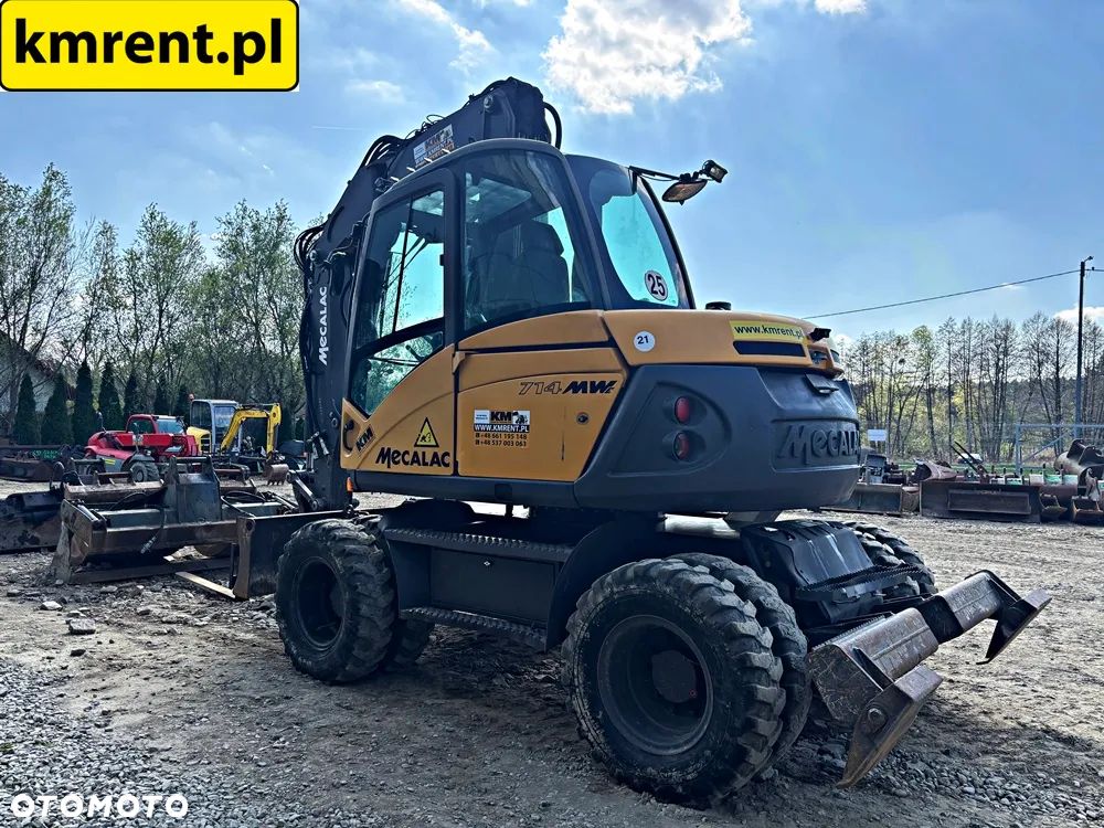 Mecalac 714 MW KOPARKA KOŁOWA 2017R | MECALAC 12 MTX MXT 15 9 11 VOLVO 140 JCB 145 CAT 313 LIEBHERR 910 914 - 17