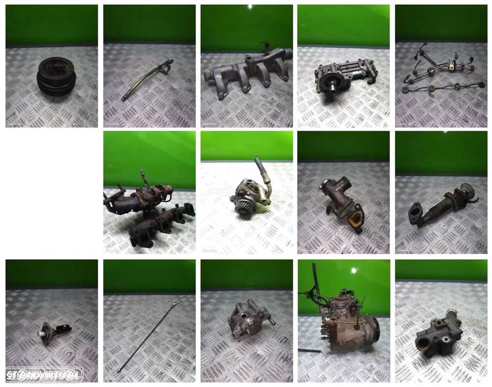 Reparação de Motor Mitsubishi Pajero 2.8 TD 4M40 - 4