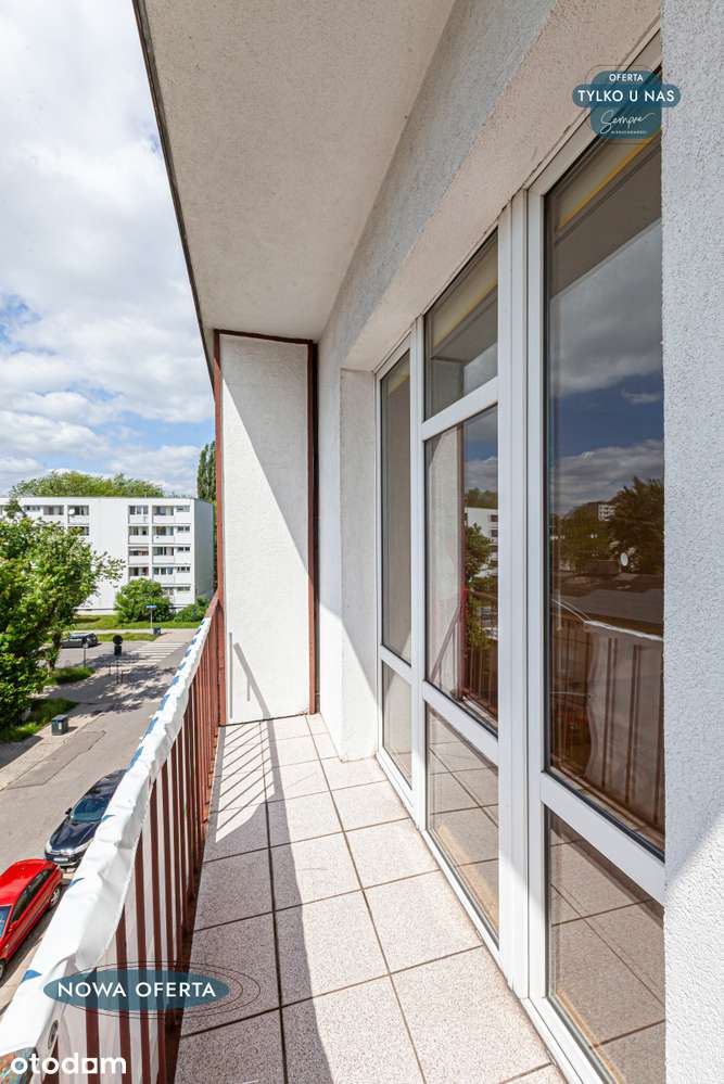 Atrakcyjne 38 m² w Łodzi – loggia, dobra lokalizac