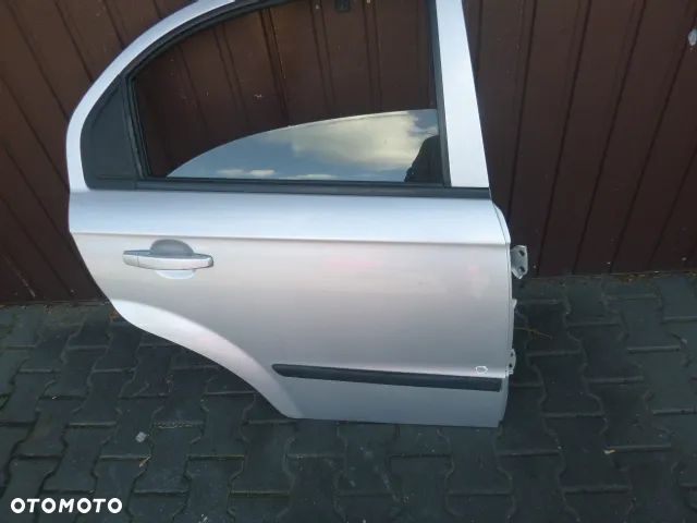 DRZWI PRAWY TYŁ PRAWE TYLNE CHEVROLET AVEO II T250 KOMPLETNE 05- - 5