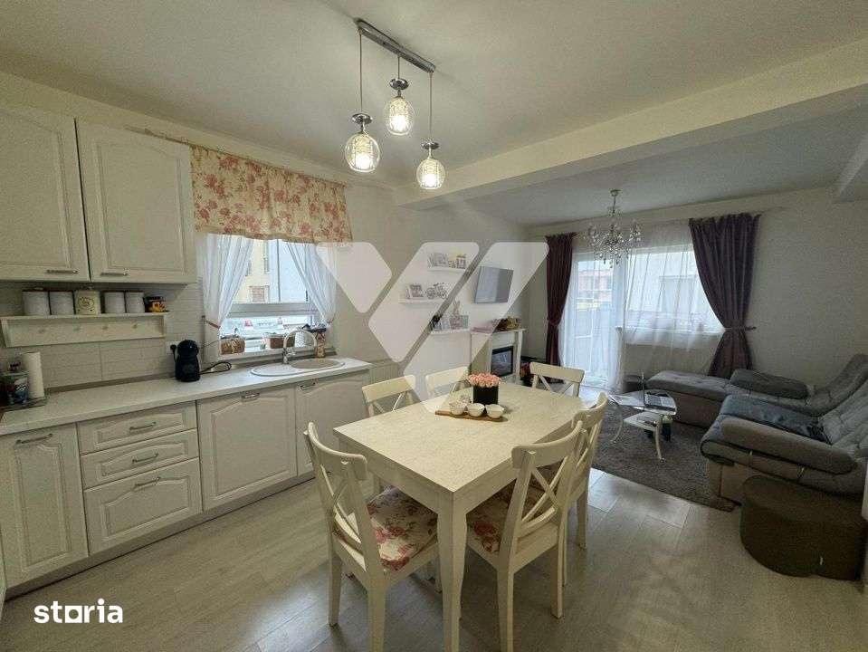Apartament 3 camere 59 mp cu gradina 74 mp mobilat Șelimbar Sibiu — fotografia 2