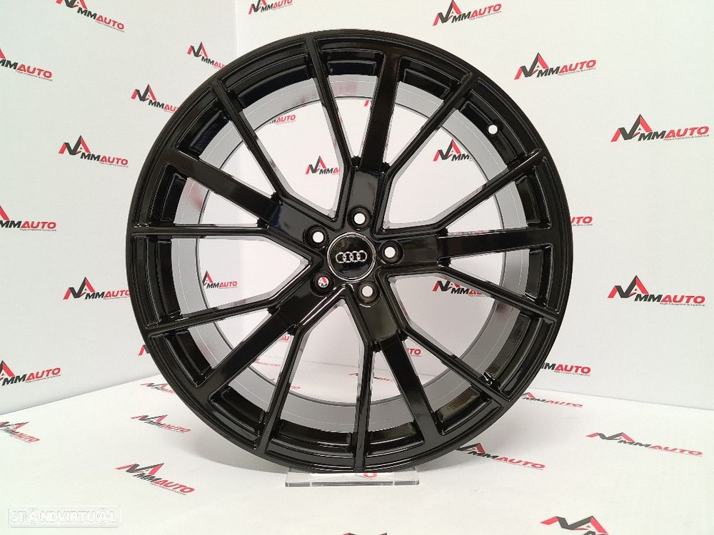 Jantes look Audi RS6 4G C7 Preto Brilho 21 - 4
