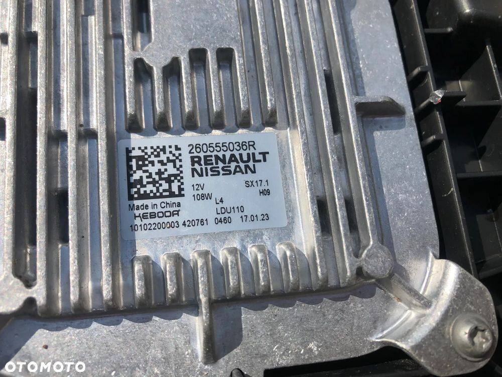 RENAULT AUSTRAL FULL LED MATRIX KOMPLETNA LEWA LAMPA 260609504R OPIS!!! - 9