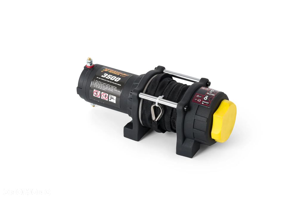 Wyciągarka Elektryczna Kangaroowinch K3500SR 12V Z Liną Syntetyczną i Sterowaniem Bezprzewodowym - 7