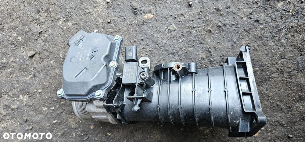 Przepustnica rura dolot Vw Audi 3.0 TDI CRT 059145950AH - 2
