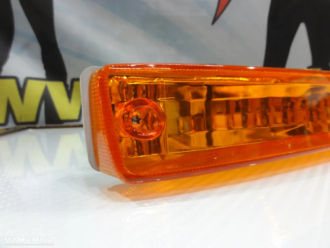 Farolins / farois / Pisca frontal Honda Civic 90-91, Honda CRX 90-91 fundo Laranja EURO look - 3