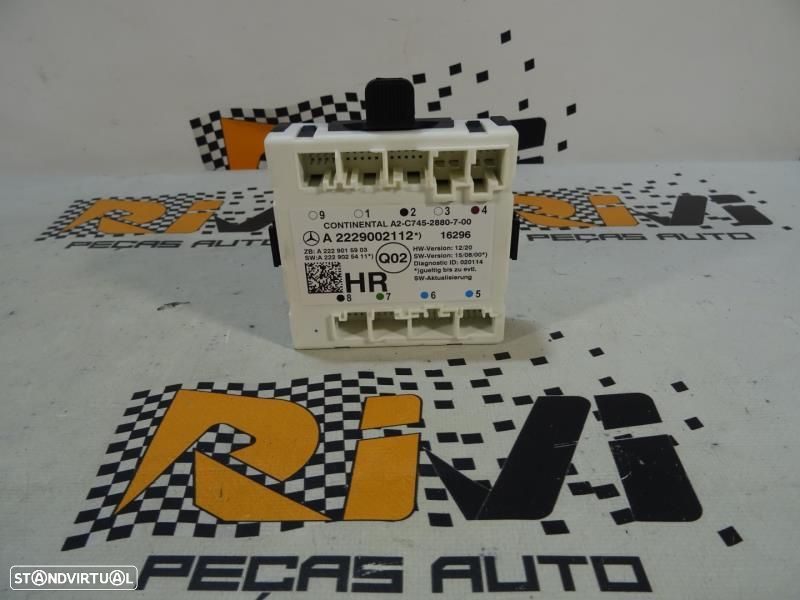Módulo Eletrónico Mercedes-Benz C-Class (W205)  A2229002112 / A2c74528 - 1
