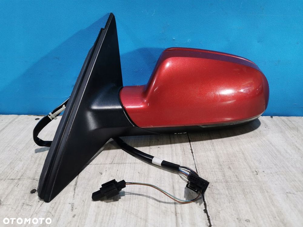 Audi A4 B8 2007/2011 obudowa lusterko zewnętrzne lewe 6  2 pin Anglik - 1