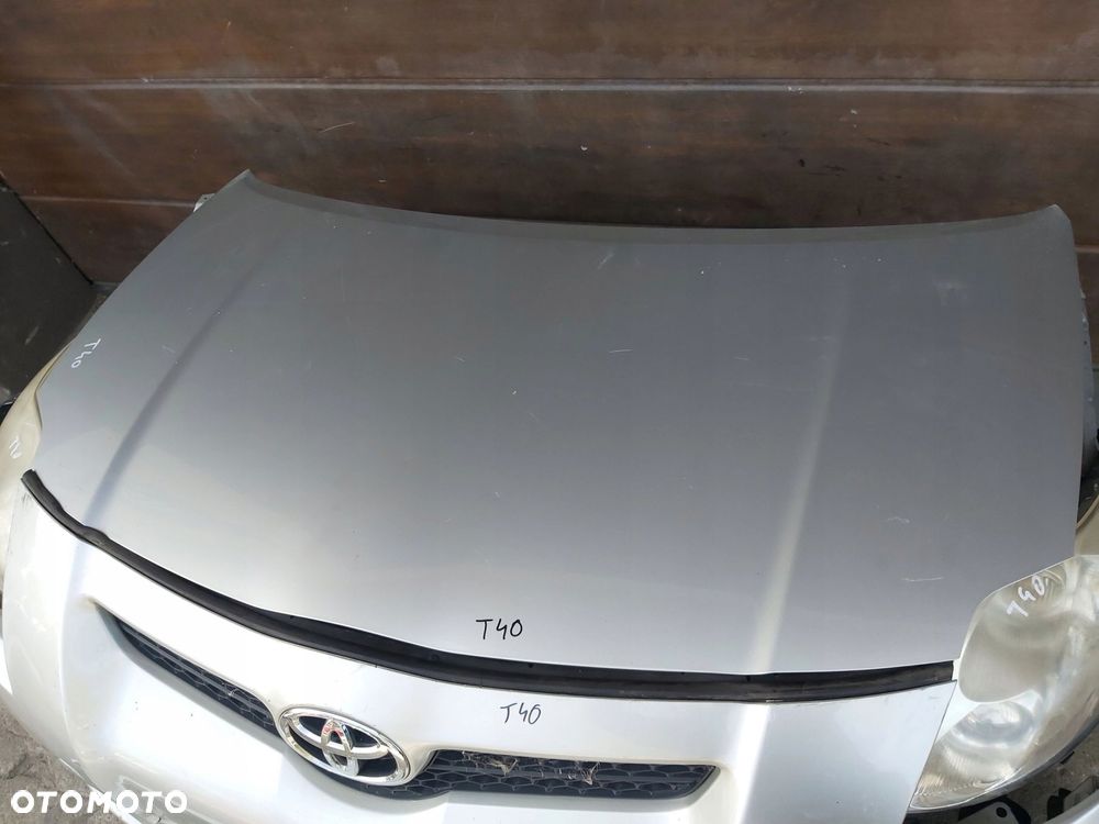 Toyota Auris I zderzak błotnik maska pas przedni chłodnica kompletny przód - 4