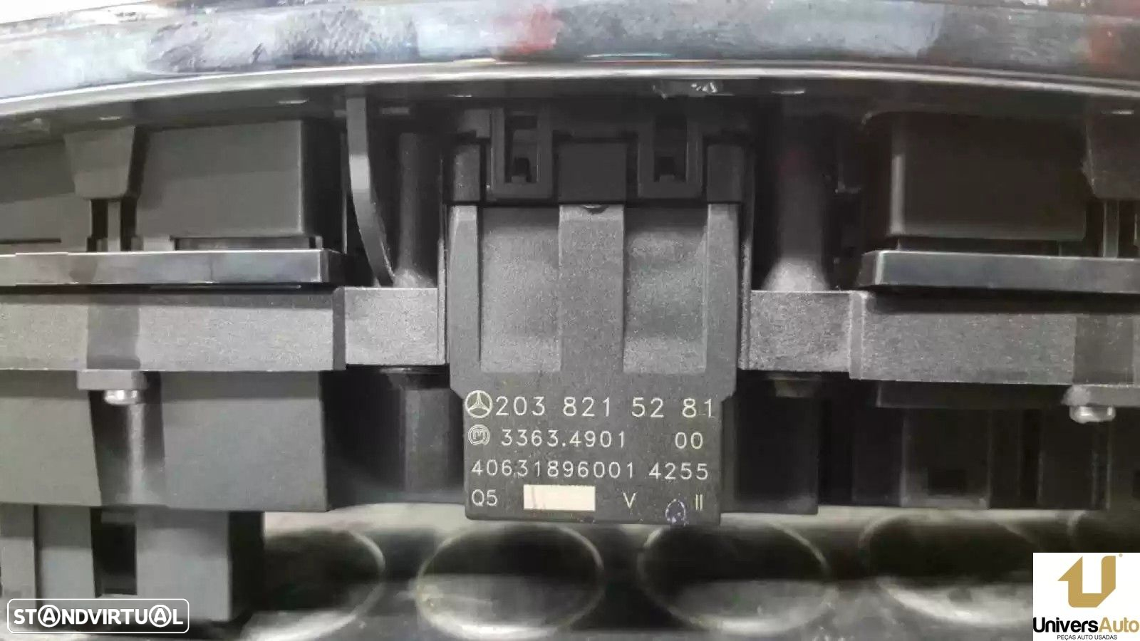 BOTÃO DE EMERGÊNCIA MERCEDES-BENZ CLASSE C T-MODEL 2006 -2038215281 - 3